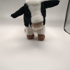 Aurora World Miyoni Tots Cow 10" Plush Stuffed Animal Black And White Spots