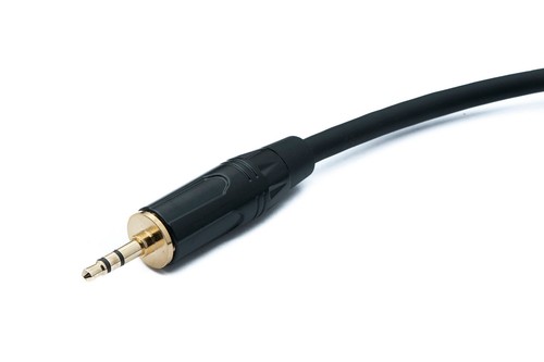 SYSTEM-S Audio XLR Kabel 100 cm 3 polig Buchse zu Klinke AUX 3,5 mm 3 polig TRS - Afbeelding 3 van 4