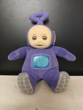 Vintage 1998 Purple Teletubbies TINKY WINKY w/ Flocked Face by Eden