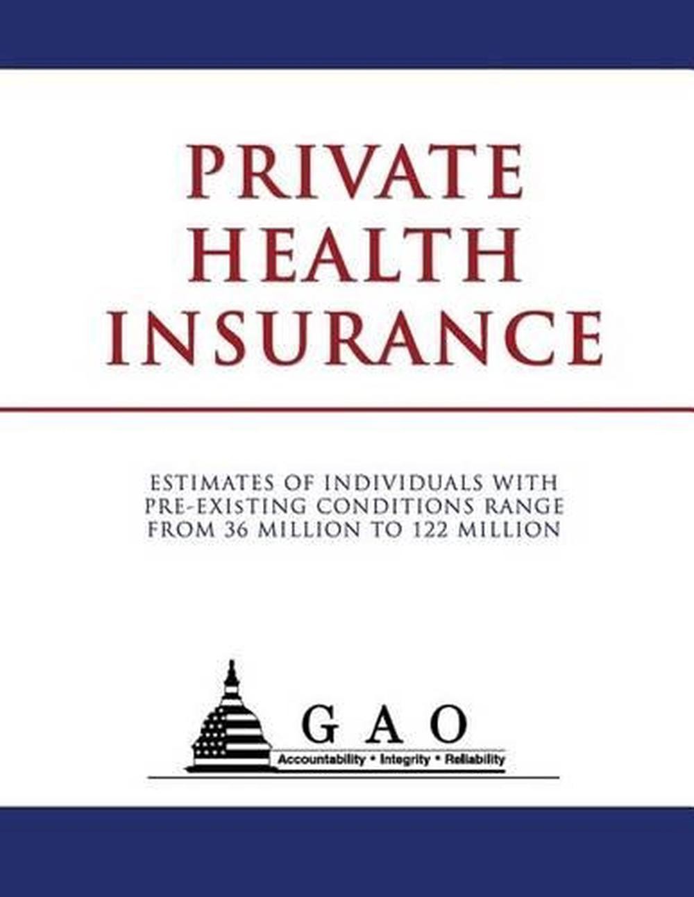 Private Health Insurance: Estimates Of Individuals With Pre-Existing Conditions