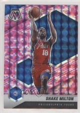 2020-21 Panini Mosaic Pink Camo Mosaic Prizm Shake Milton #56 2l4