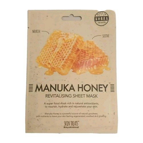 Manuka Honey Revitalising Sheet Mask, Skin Care, Skin Treat, Antioxidant - Picture 2 of 2