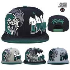 Philadelphia New City Graffiti Liberty Eagle philly Embroidery Snapback Hat Cap