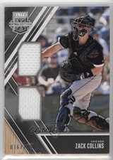 2017 Elite Extra Edition Dual Materials Holo Silver 16/49 Zack Collins mx0