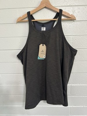 Prana Size 2X Black Becksa Tank Top Athletic Athleisure Compression Gym Yoga