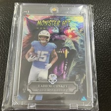Ladd McConkey RC 1/1 Monster Hit 2024 Wild Card Haunted Los Angeles Chargers