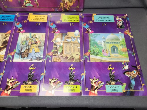The Great Fairy Tales Treasure Chest IV Large Books 1992  Tormont  Jumbo Books 5 - Picture 3 of 7
