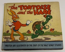the TORTOISE and the HARE 1935 Rare David McKay Version Walt Disney Vintage READ