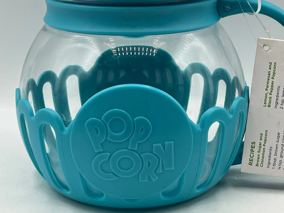 Ecoolution Micro-Pop Palomitas Popper, Vidrio Borosilicato, 1,5 Cuartos Foto 4 de 4
