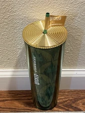 Starbucks Elphaba 24oz Tumbler Cold Cup Wicked Green with Gold Lid