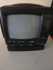 2002 SPECTRA MODEL 52-Bw 5" BLACK WHITE TV AM-FM RADIO RECEIVER