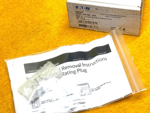 EATON NB800T IZMX-RP16B-800 TYPE NF FRAME GROUP B RATING PLUG 800 AMP TRIP UNIT - Picture 8 of 10