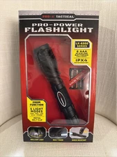NEW PRO-4 Tactical Flashlight Spotlight Telescopic zoom function 450 lumens