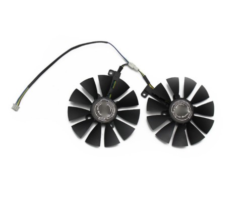 Cooling Fan For ASUS AREZ GeForce GTX 1060 1070 GAMING OC T129215SU - Picture 2 of 15