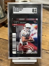 2001-02 NFL Showdown 1st Edition Pat Tillman #013 (RC) SGC 8 *Read