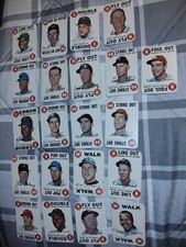 1968 TOPPS BASEBALL GAME CARD #6 - ROBERTO CLEMENTE - - 21 cards see pictures 