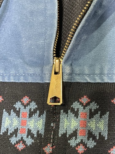 RARE Carhartt Active Jacket Native American Pattern Size XL (?) USA Azteken Ente - Bild 16 von 19