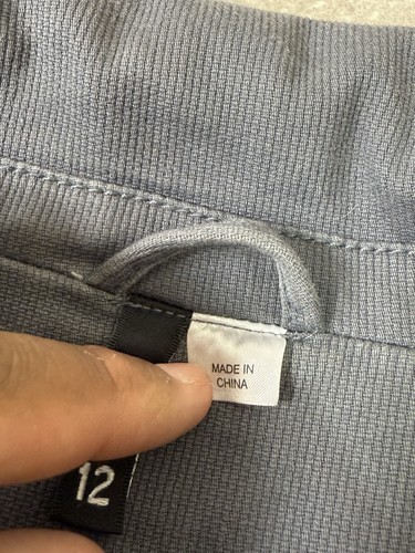 Chaqueta gris para mujer Divided by H&M talla 12 - Imagen 6 de 11
