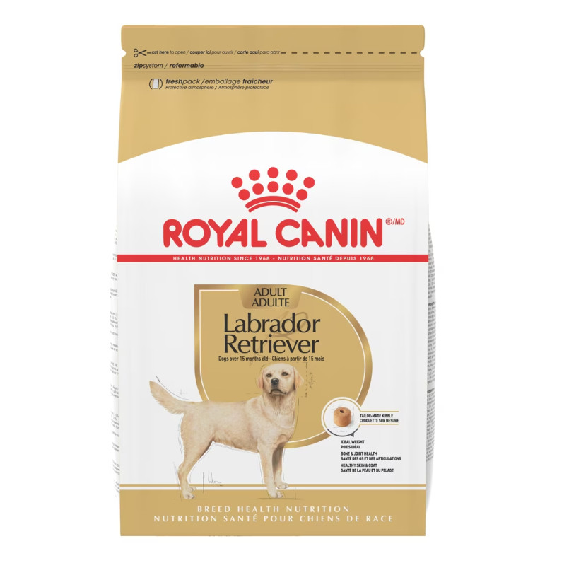 Royal Canin Breed Health Nutrition Labrador Retriever Adult Dry Dog Food, 30 lb