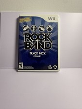 Rockband Track Pack Volume 1 Nintendo Wii Wii Complete + Manual CIB