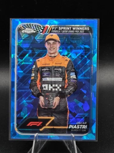 2024 Topps Chrome Sapphire Formula 1 F1 Oscar Piastri #151
