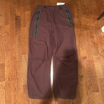 Nike Tech Men's Woven Pants Men's Burgundy Crush Size L HM7158-652 NWT MSRP $120