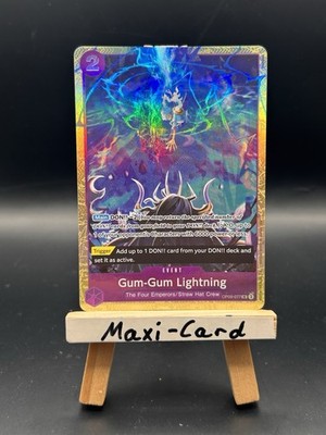 One Piece Card Game Gum-Gum Lightning Best Selection Vol.4 Promo English