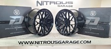 22 DOLCE MAGARI BLACK STAGGERED WHEELS G14 G15 G16 BMW 8 SERIES 840i 850 18-25