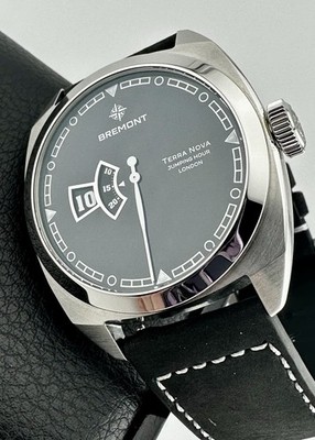 Bremont TERRA NOVA JUMPING HOUR 904L Stainless Steel 40.5mm 56 Hour Power Res