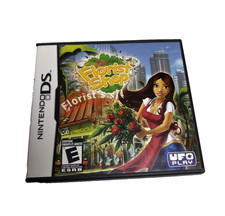 Florist Shop Nintendo DS 2008 Complete w/ Case & Manual Tested Works