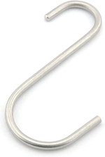 6 Pack 4.8 Inch Heavy Duty Solid Stainless Steel S Hook S Shape Durable Hanging