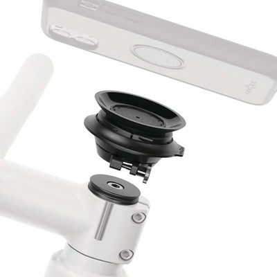 FIDLOCK Smartphonehalter VACUUM ahead cap base schwarz Fahrrad Handy Halterung