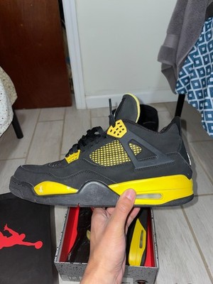 Size 12 - Jordan 4 Retro Yellow Thunder