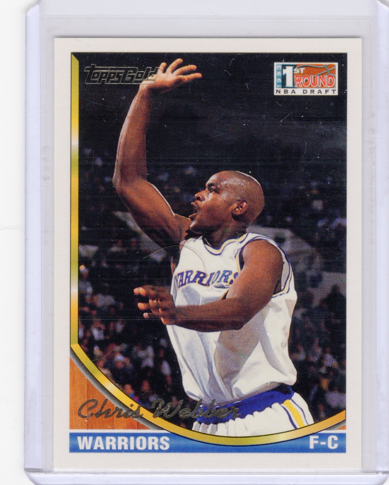 1993-94 Topps #224 Chris Webber Gold