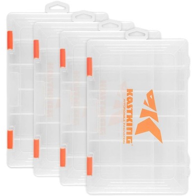 Tackle Boxes, Plastic Box, Plastic Storage Organizer Box with Removable Divid...