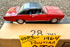 Rare Franklin Mint 1964 Pontiac Gto Convertible 124 Diecast - Wow