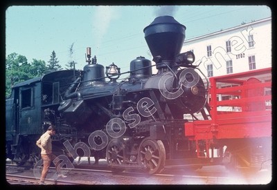 Cass Scenic Railroad Heisler #6 West Virginia 5-31-69 35mm Dia (6499)