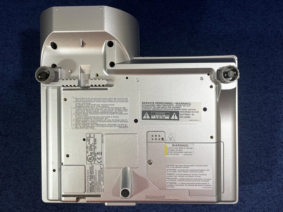 Promethean PRM-20A(S) Projector - Silver - FOR PARTS/UNTESTED - Image 3 of 4