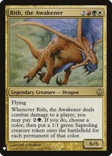 1x Lightly Played, English Rith, the Awakener - Mystery Booster