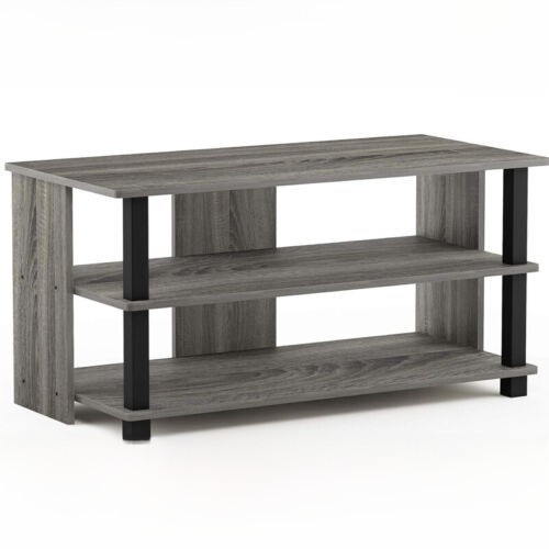 Entertainment Center Open Unit Storage Shelf Organizer Rack 