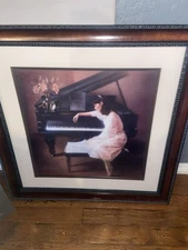 Robert Olson print (Only) Reflective Interlude, Signed numbered 21"x 21" 111/750