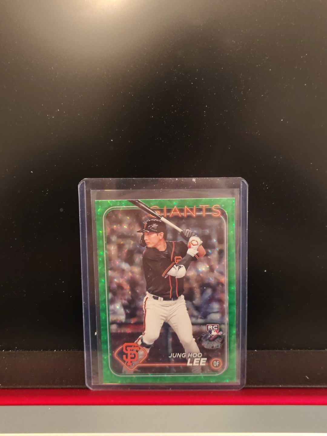 2024 Topps Series 2 - Jung-Hoo Lee #691 Green Foil /499 (RC)