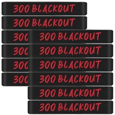 12 Pack Magsaddle .300 Blackout Magazine Marking Bands .300 BLK .300BO Calibe..