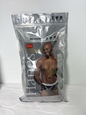 2 Hanes Vtg Mens Medium 32" 34" Mid Rise Colored Briefs Classic Underwear 2004