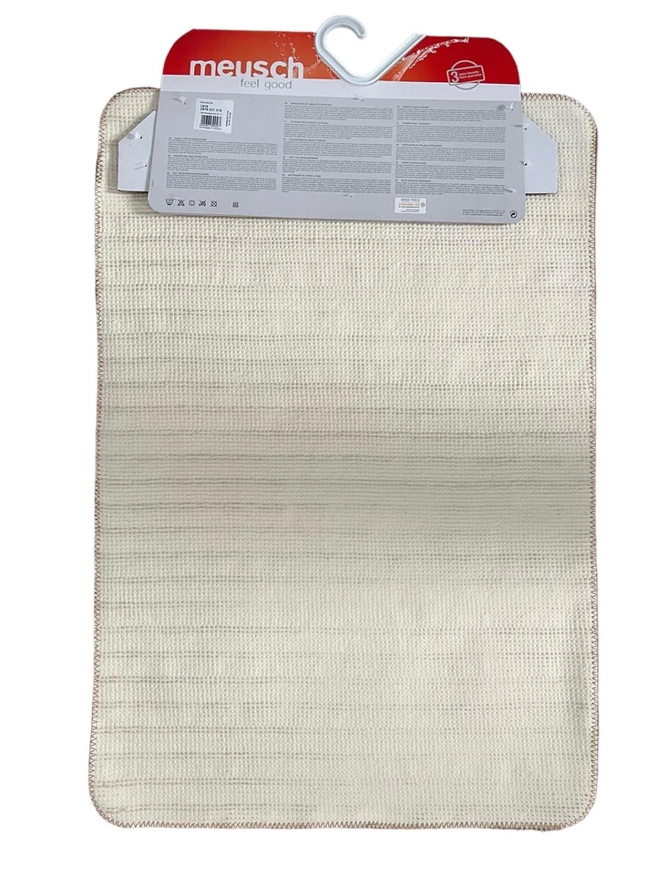 Kleine Wolke Badezimmer Teppich Badteppich Lana 90x60cm, Bambus-Beige 2879231519 - Bild 2 von 2