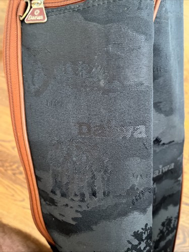 Vintage Rare “Golf Game” Daiwa Coach Collection Golf Cart Bag Leather Trim. - Picture 11 of 20