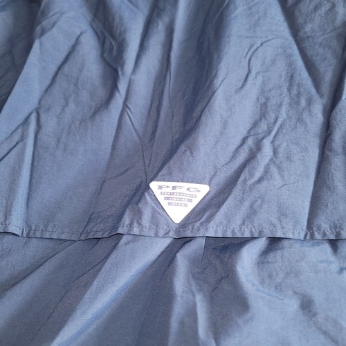 Columbia PFG Bahama Shirt Mens Big Sz 3X Blue Omni Shade Vented Sht Sleeve Bin 2 - Picture 6 of 14