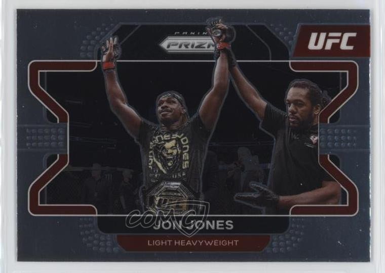 2022 Panini Prizm UFC Jon Jones #4 0nr3