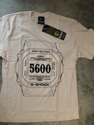 G-SHOCK T-SHIRT 25th Anniversary HTML.JP 5600 Very Rare HTF NWT