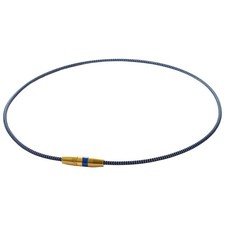  Phiten Rakuwa Necklace High-End Iii Model With Metax Water-Soluble Metal Tech 